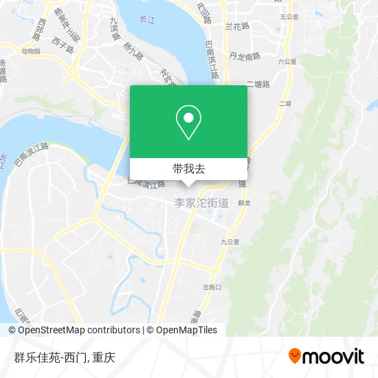 群乐佳苑-西门地图