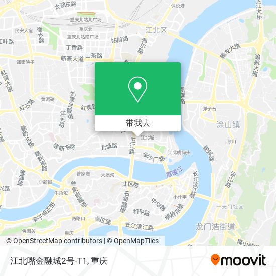 江北嘴金融城2号-T1地图