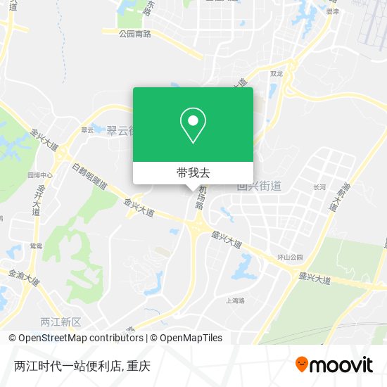 两江时代一站便利店地图
