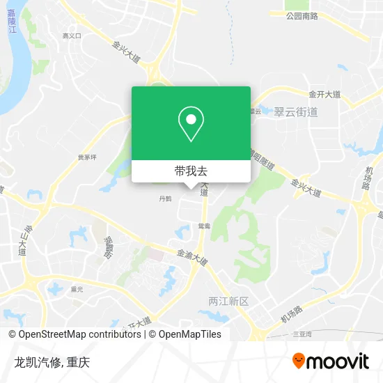 龙凯汽修地图