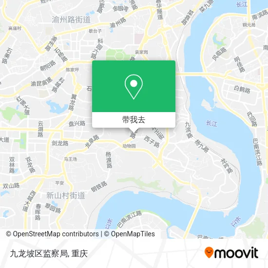 九龙坡区监察局地图