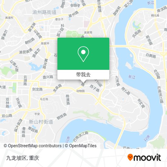 九龙坡区地图