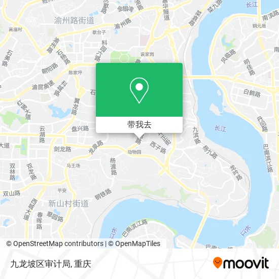 九龙坡区审计局地图
