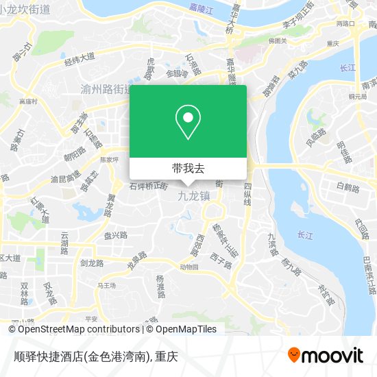 顺驿快捷酒店(金色港湾南)地图
