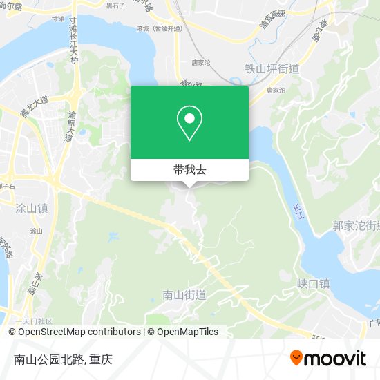 南山公园北路地图
