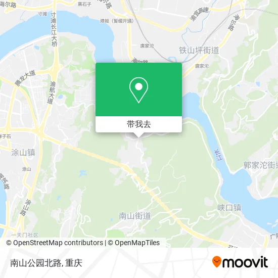 南山公园北路地图