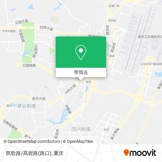 凯歌路/高岩路(路口)地图