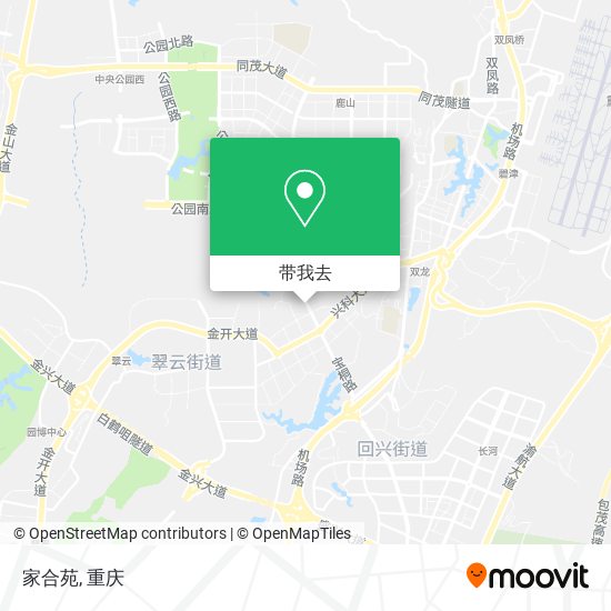 家合苑地图