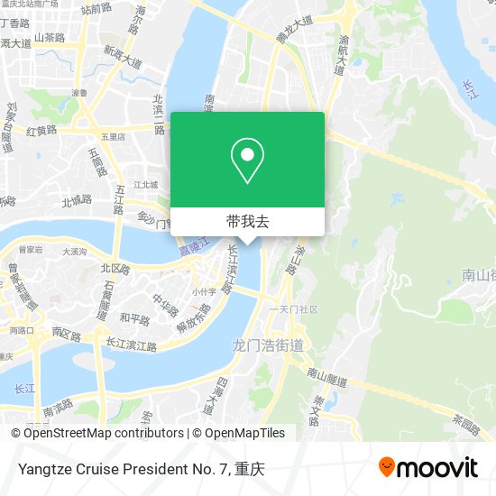 Yangtze Cruise President No. 7地图