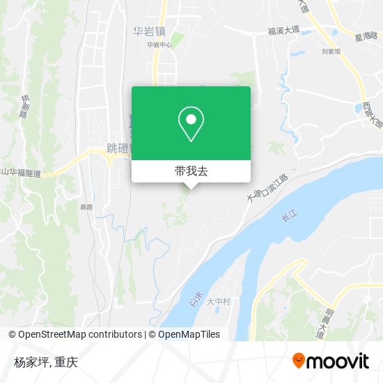 杨家坪地图