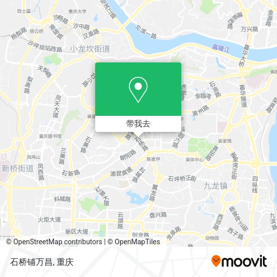 石桥铺万昌地图