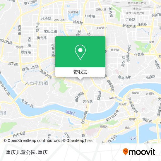 重庆儿童公园地图