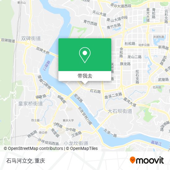 石马河立交地图