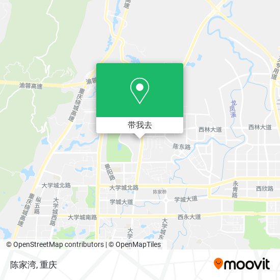 陈家湾地图