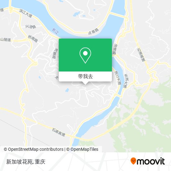 新加坡花苑地图