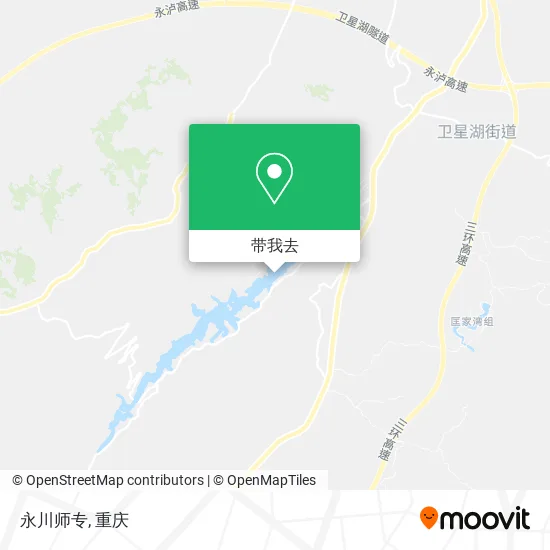 永川师专地图