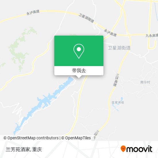 兰芳苑酒家地图