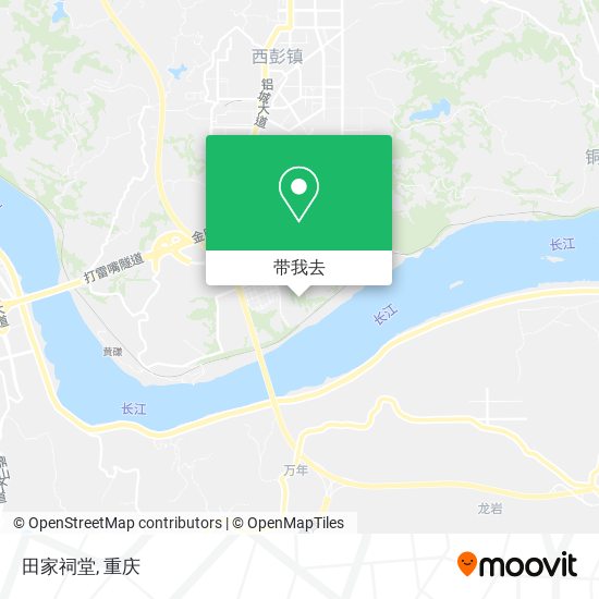 田家祠堂地图