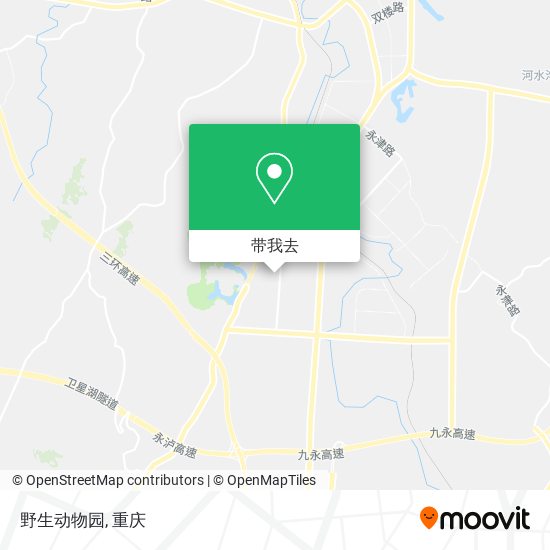 野生动物园地图