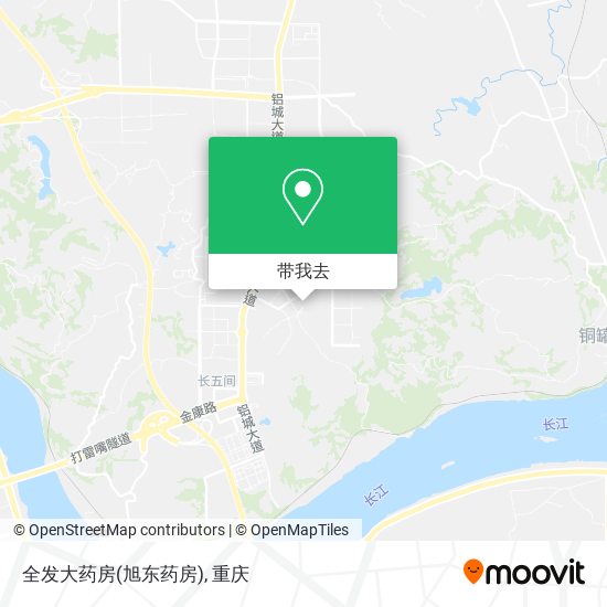 全发大药房(旭东药房)地图