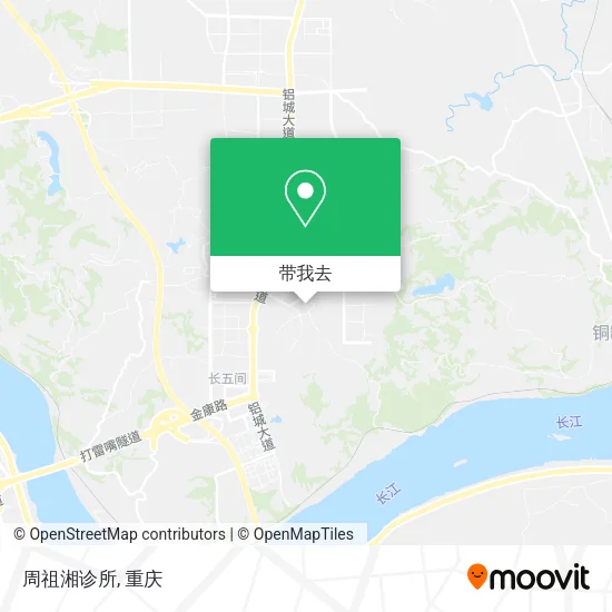 周祖湘诊所地图