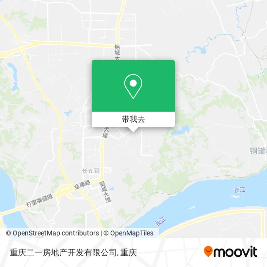 重庆二一房地产开发有限公司地图