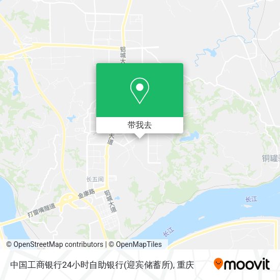 中国工商银行24小时自助银行(迎宾储蓄所)地图