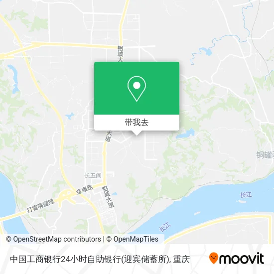 中国工商银行24小时自助银行(迎宾储蓄所)地图