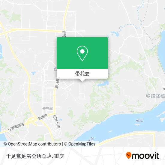 千足堂足浴会所总店地图