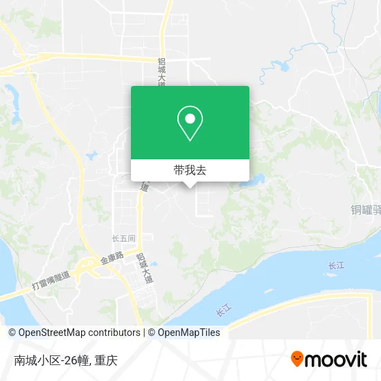 南城小区-26幢地图