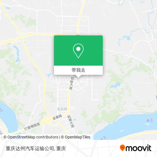 重庆达州汽车运输公司地图