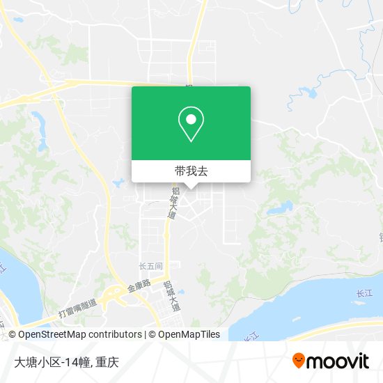 大塘小区-14幢地图