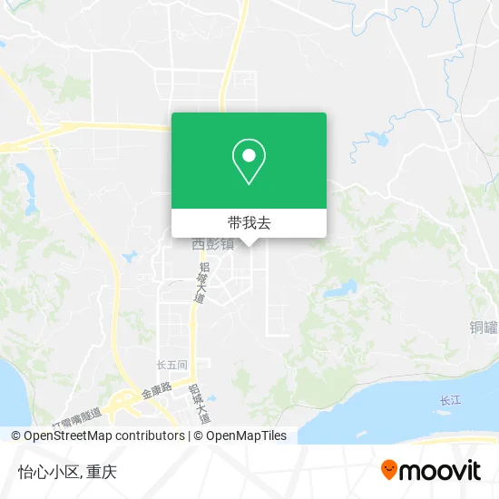 怡心小区地图