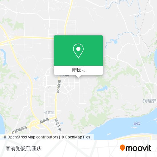 客满凳饭店地图