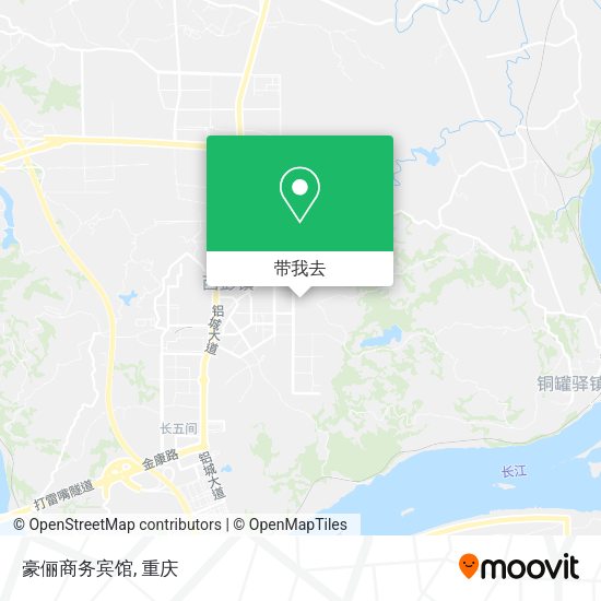 豪俪商务宾馆地图