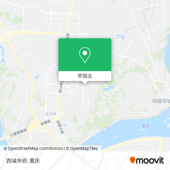 西城华府地图