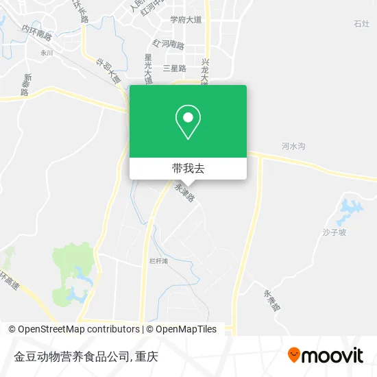 金豆动物营养食品公司地图