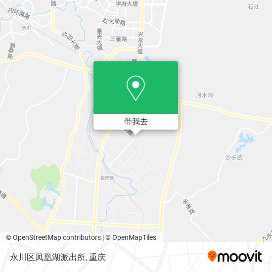 永川区凤凰湖派出所地图