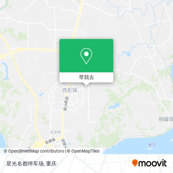 星光名都停车场地图