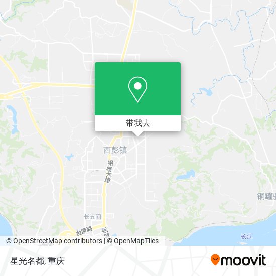 星光名都地图