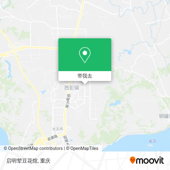 启明荤豆花馆地图
