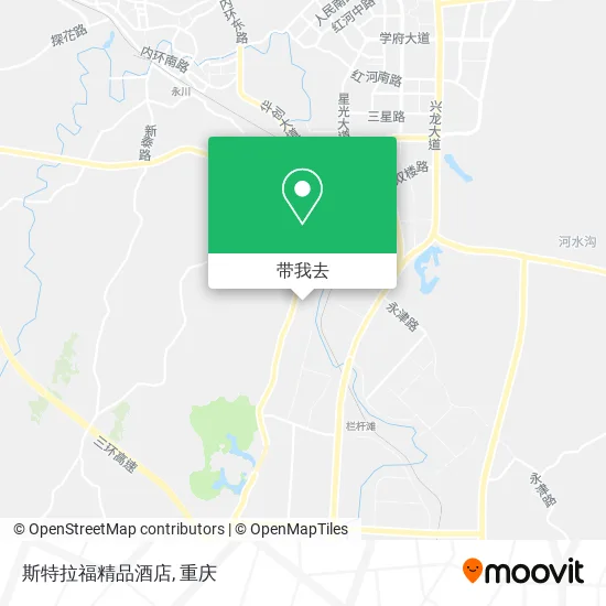 斯特拉福精品酒店地图