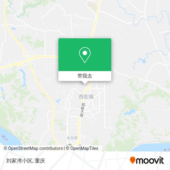 刘家湾小区地图