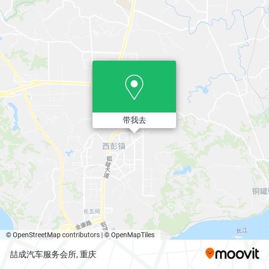 喆成汽车服务会所地图