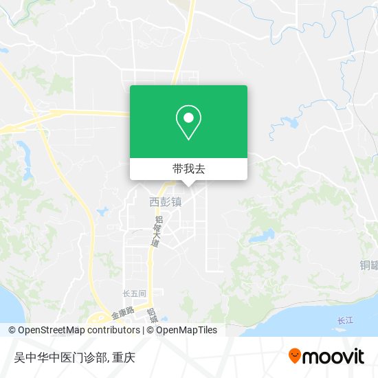 吴中华中医门诊部地图