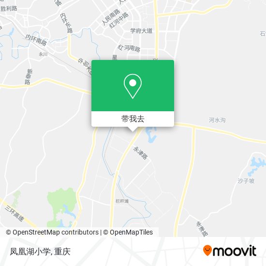 凤凰湖小学地图
