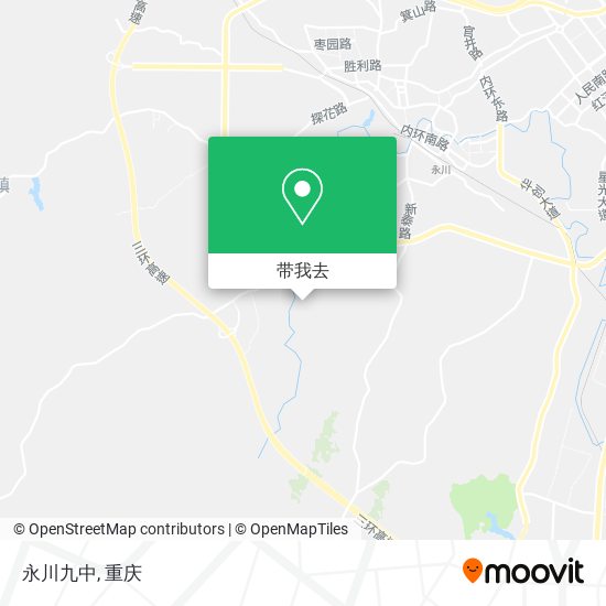 永川九中地图