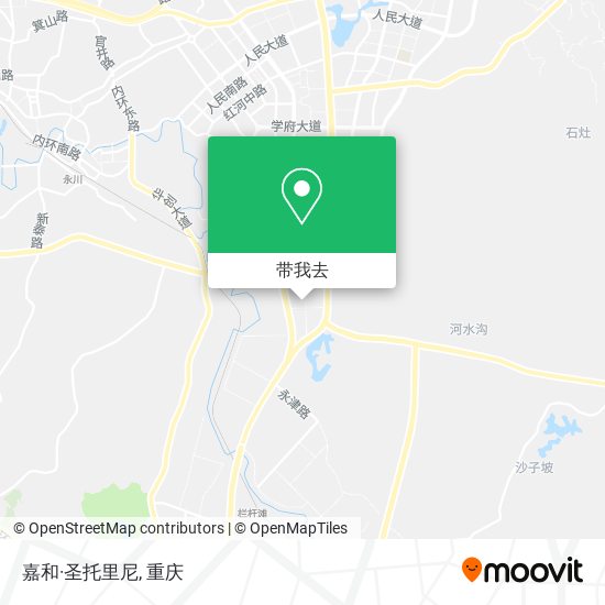 嘉和·圣托里尼地图