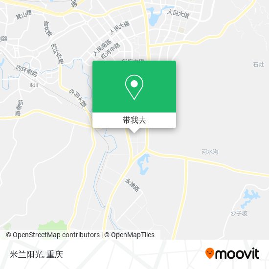 米兰阳光地图