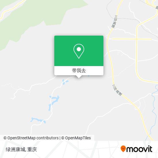 绿洲康城地图